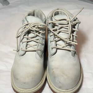 Timberland-Size 9- Toddler- Boots- Waterproof- Ghost White